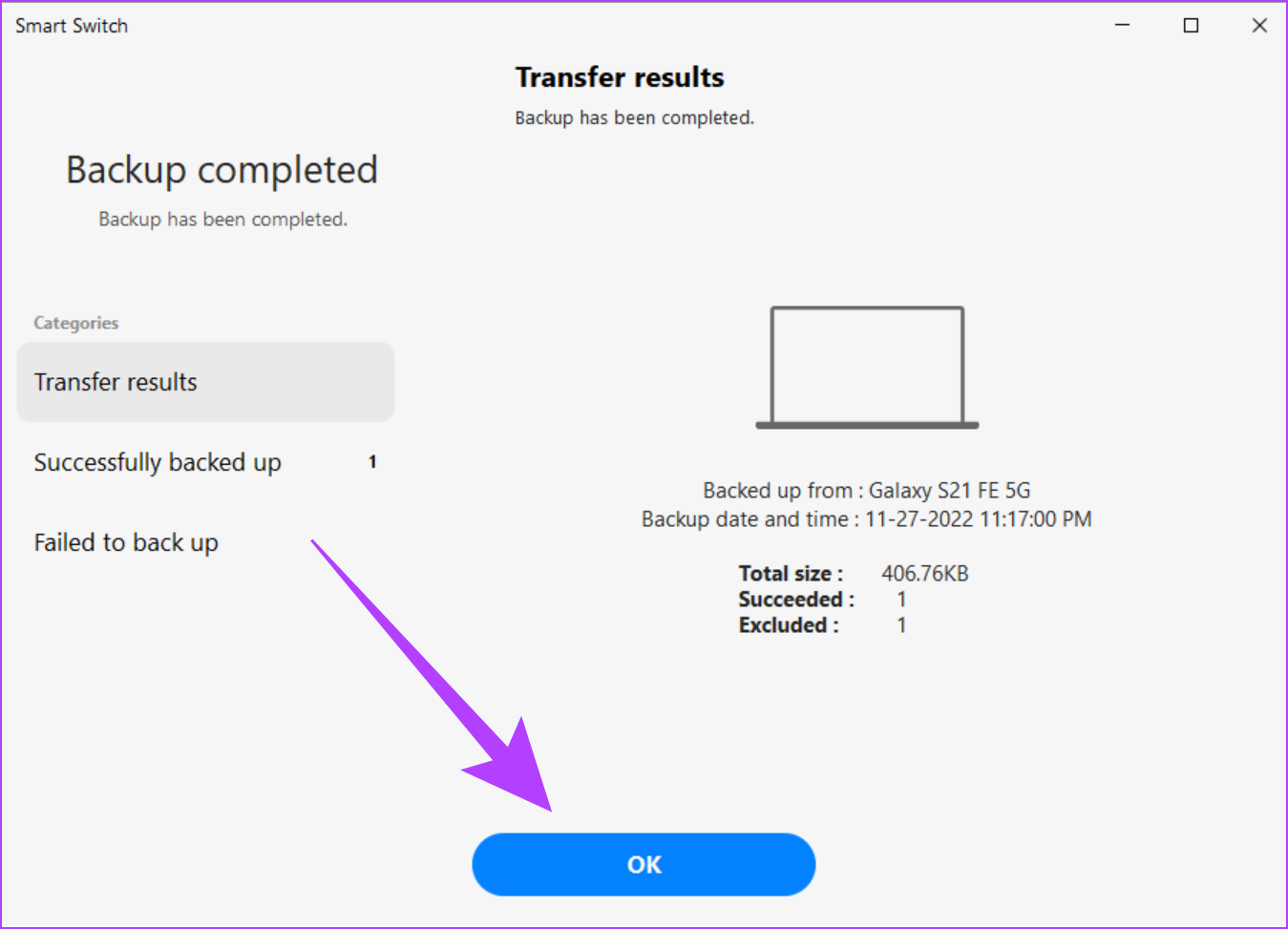 How to Use Samsung Smart Switch to Back Up and Transfer Data on Galaxy Phones - 95