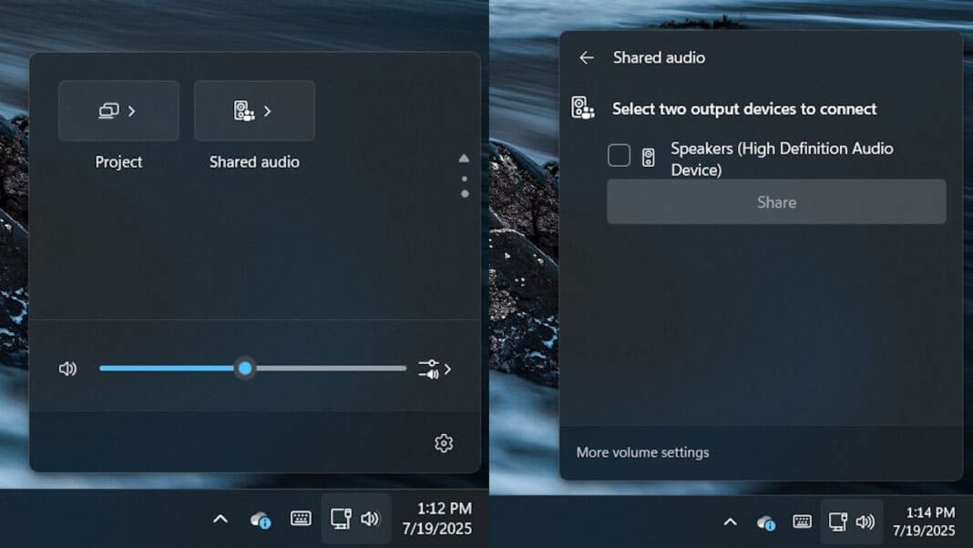 So verwenden Sie die Shared Audio-Funktion von Windows 11 4