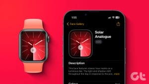 How to change apple watch face