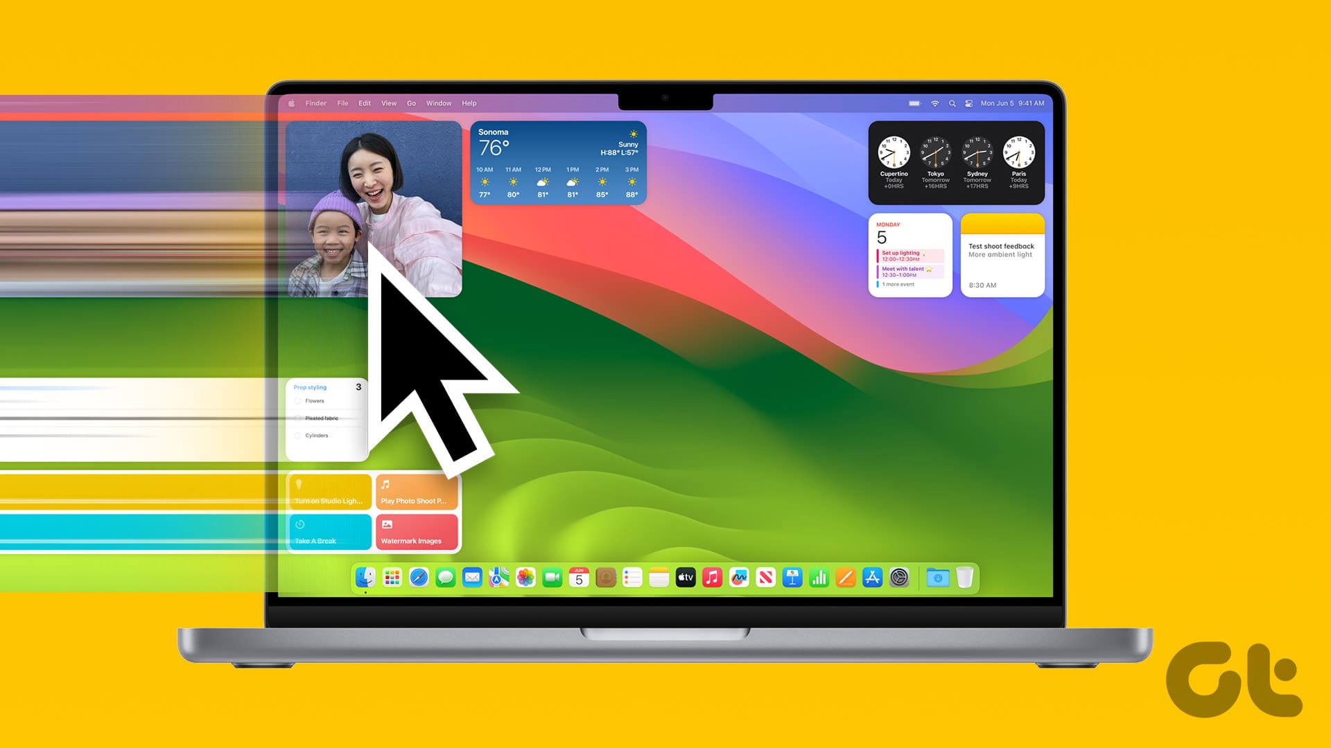 How to show desktop on mac