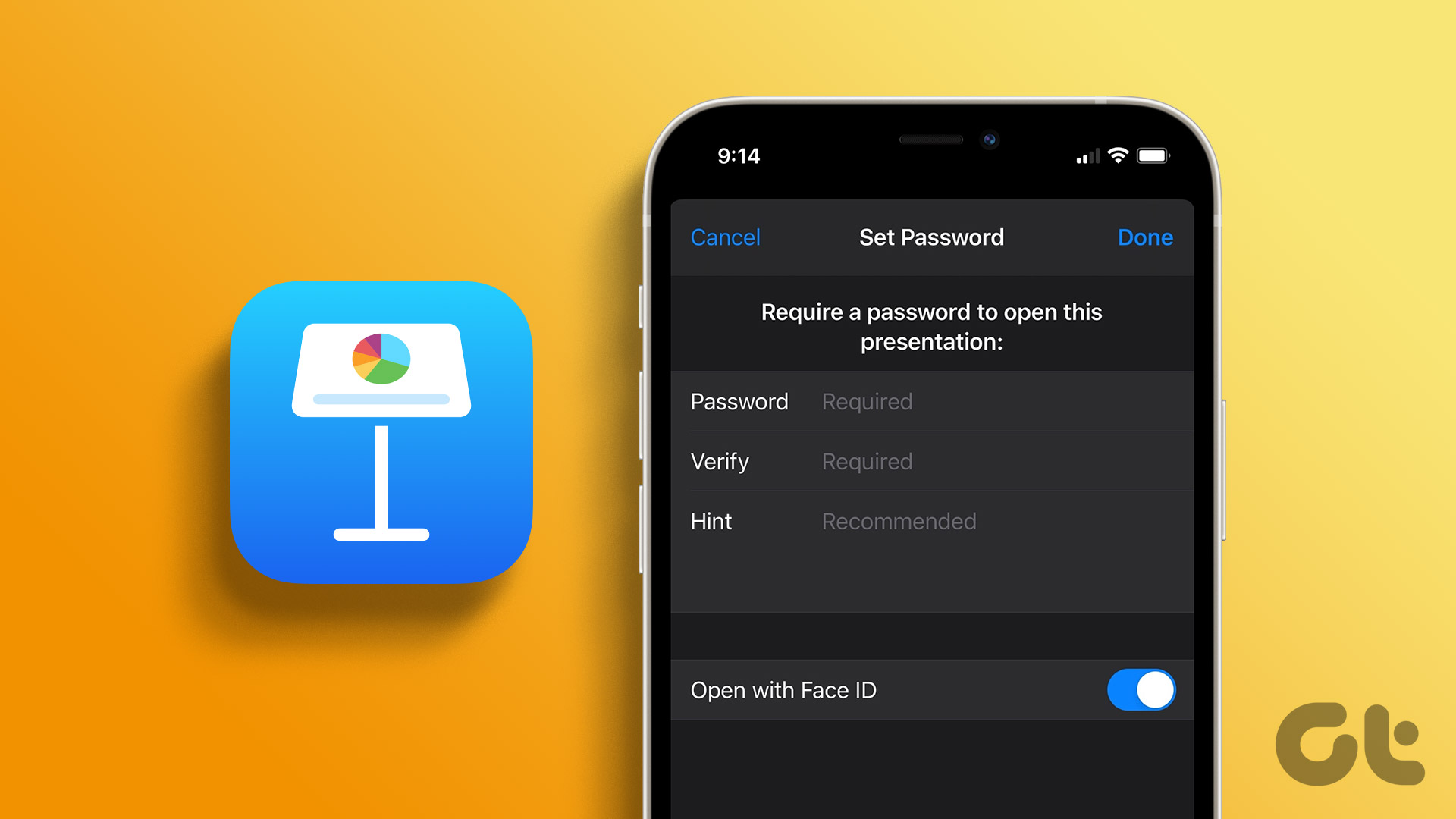 How to Add Password to Keynote Presentation on iPhone, iPad, and Mac