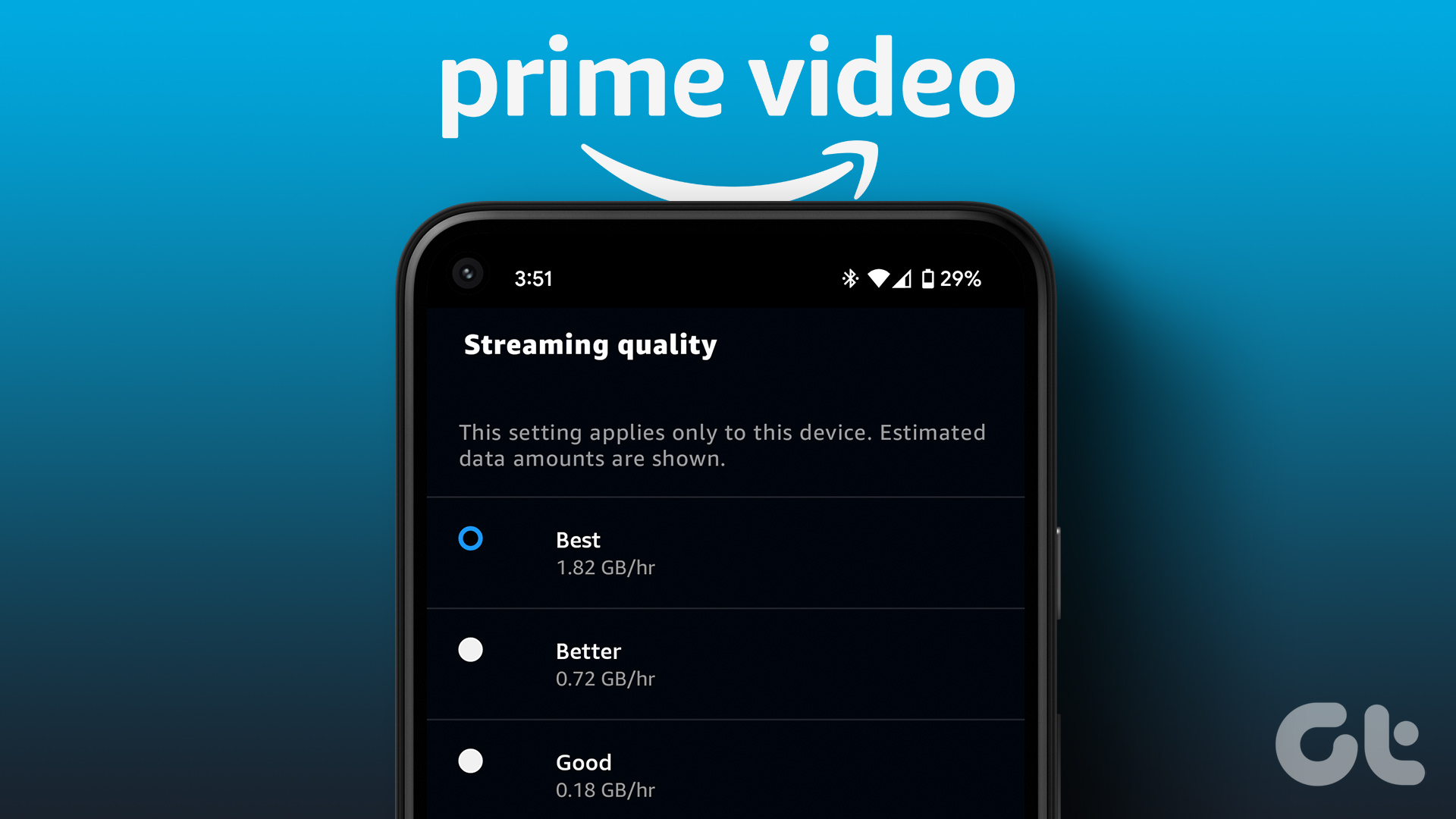 How to Change Amazon Prime Video Streaming Quality