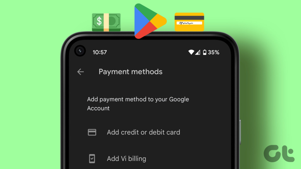 Спосіб оплати в Google Play на комп’ютері та мобільному пристрої