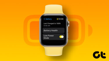 How to Enable Low Power Mode on Apple Watch running watchOS 9