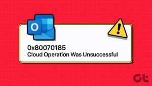 Fix OneDrive Error 0x80070185 “Cloud Operation Was Unsuccessful” in Windows 11