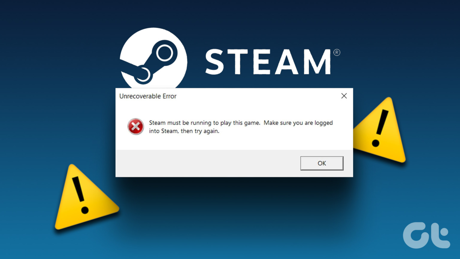 Fatal error online session interface missing please make sure steam is running
