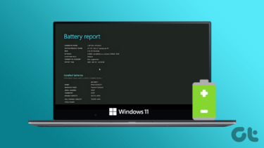 How to Generate and Read a Battery Report on Windows 11