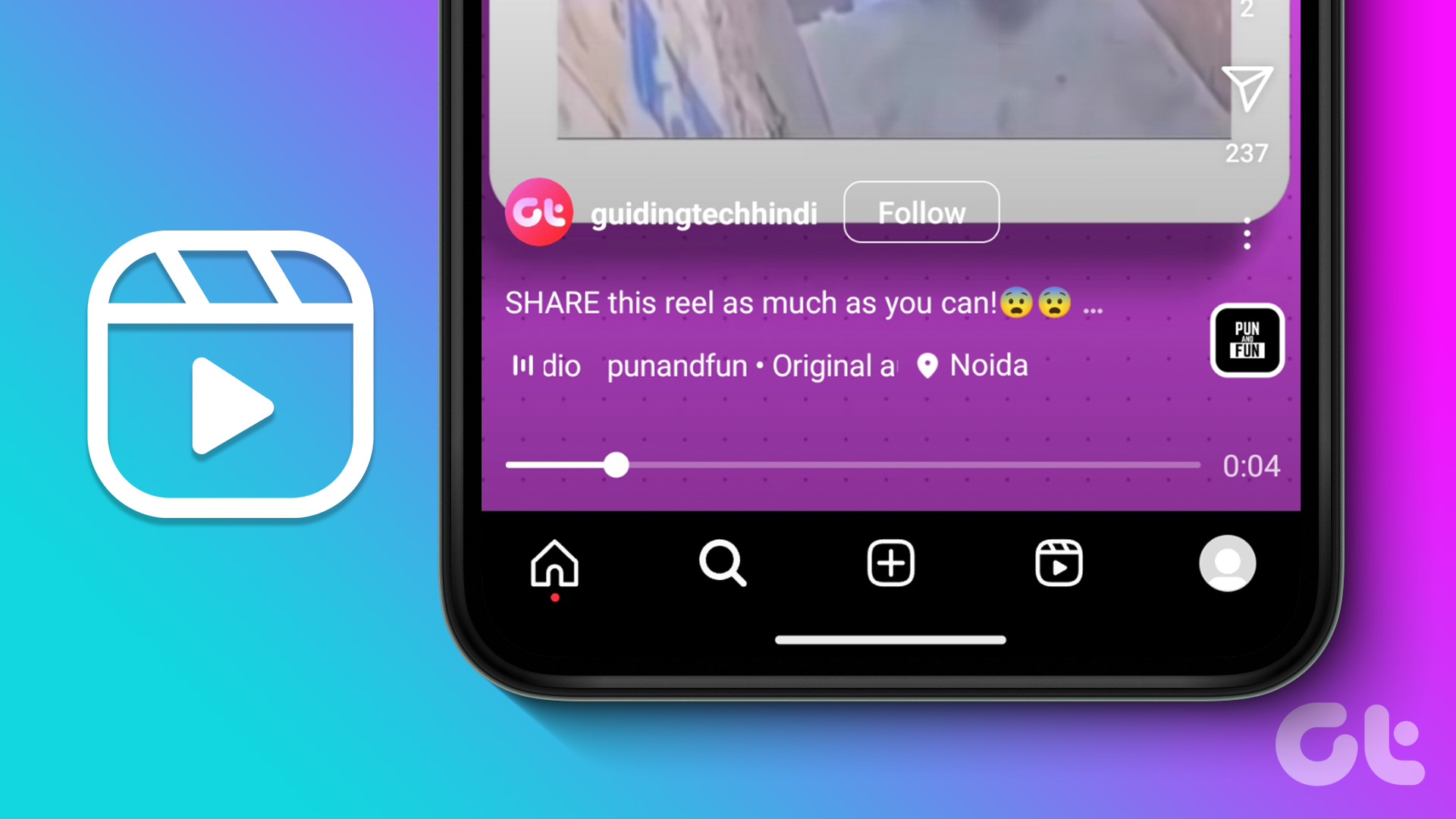 How to Identify (Shazam) Songs Playing in Instagram Reels - Guiding Tech