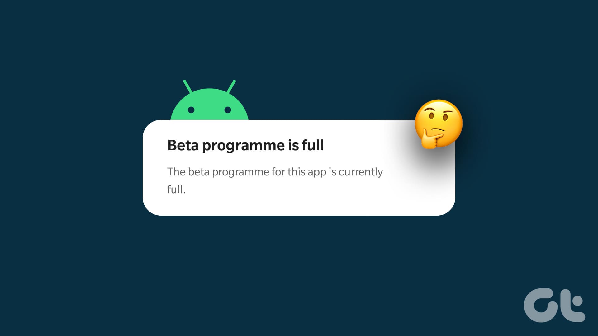 join Android app's beta program even if it's full