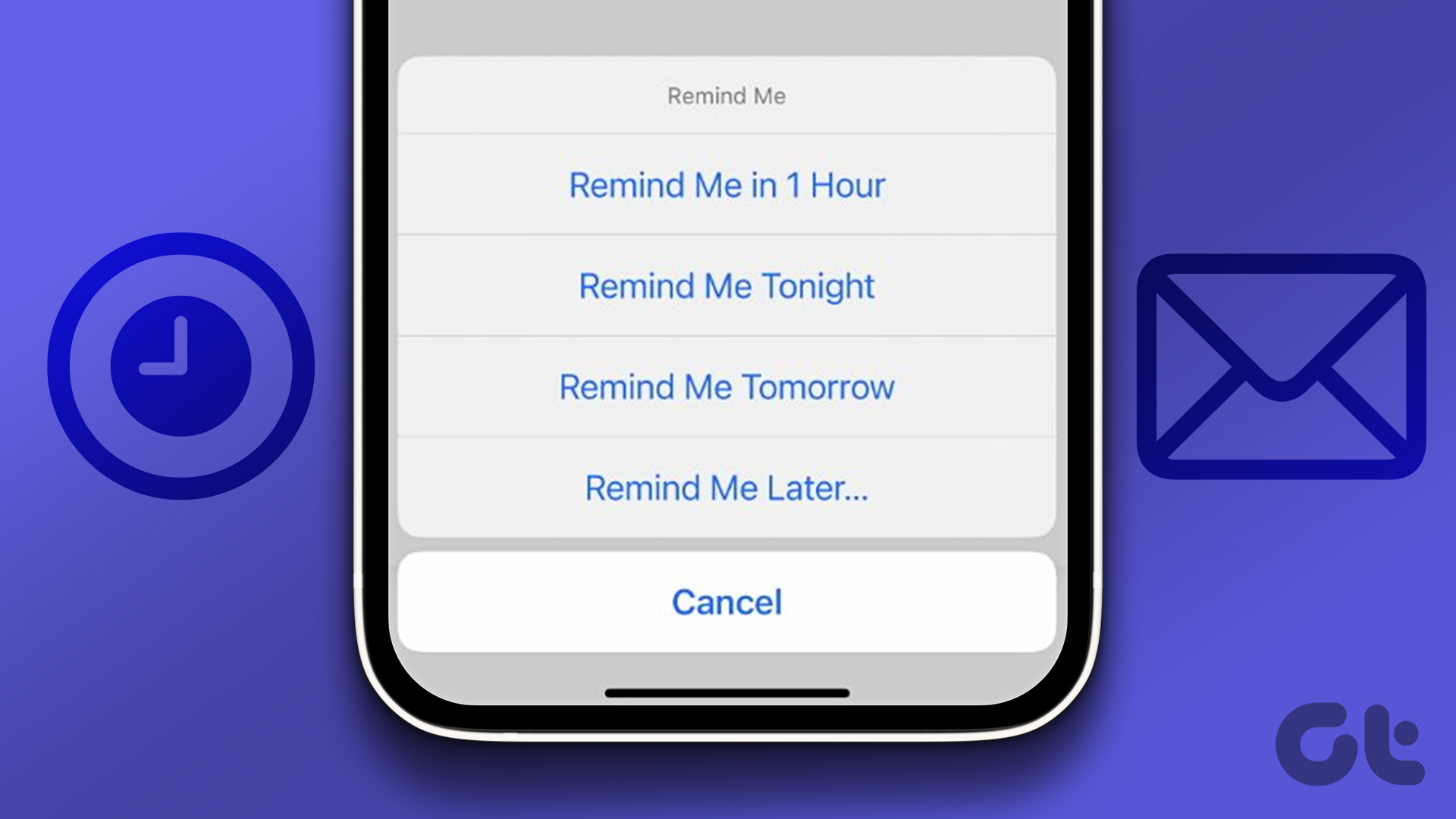 How to Set Email Reminders in Mail App on iPhone