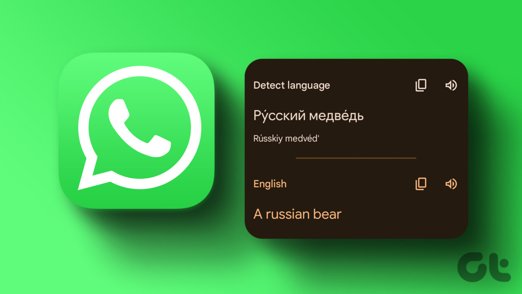 how to translate WhatsApp messages