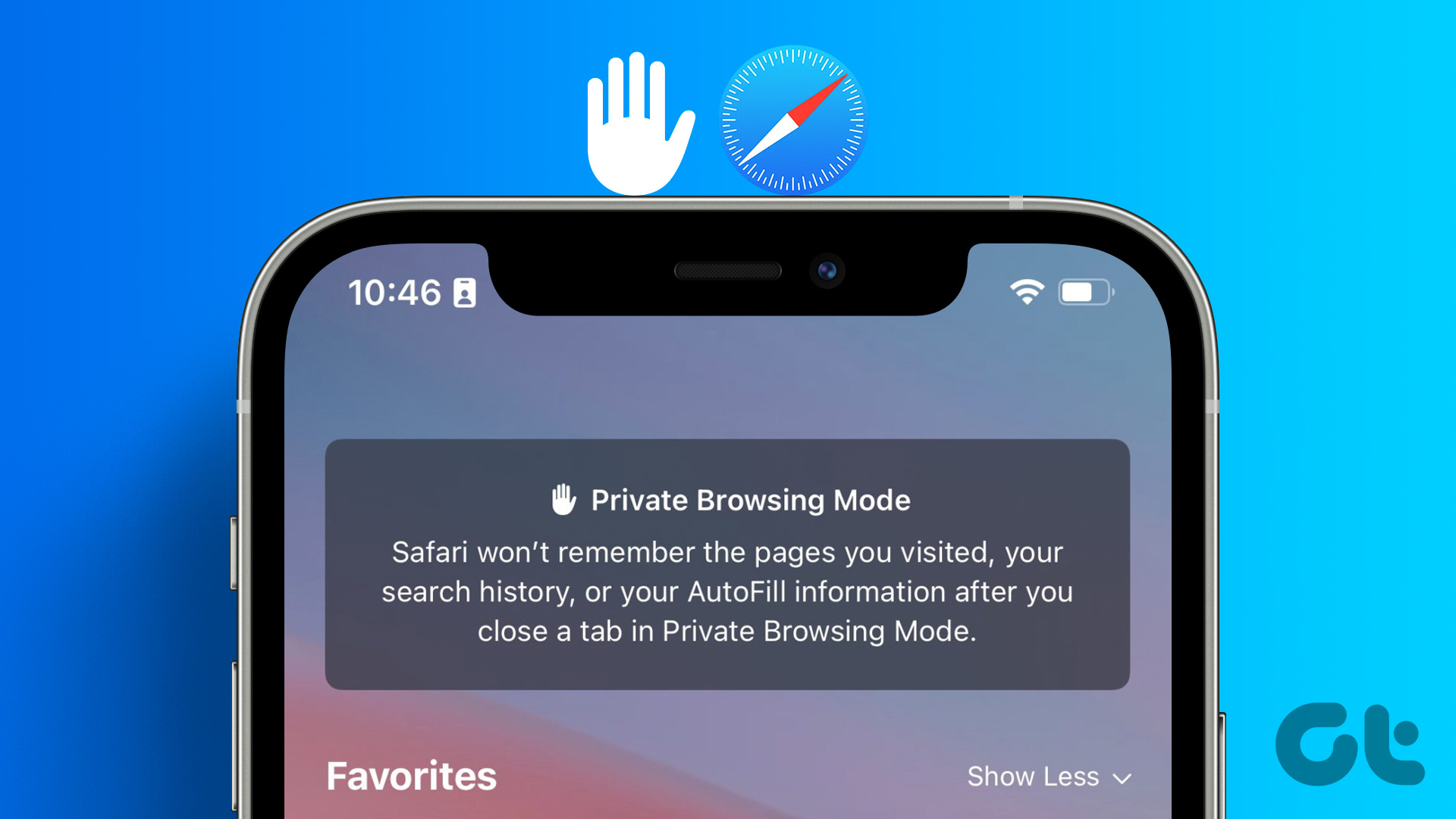 how to view safari in private mode