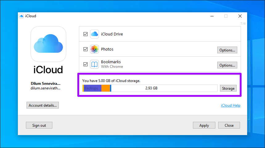 Icloud Drive Not Syncing Windows 10 6