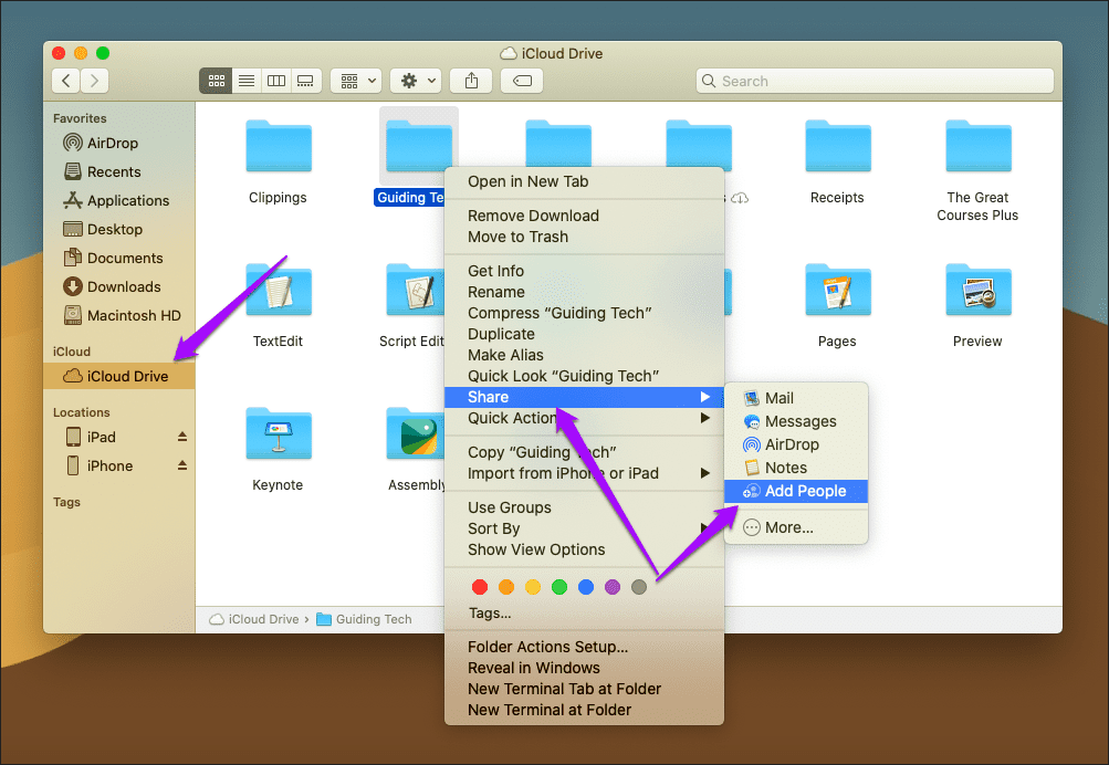 Icloud Drive Share Folders Iphone Mac Icloud com 11
