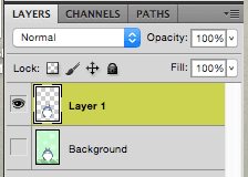 Image Layer Deselected