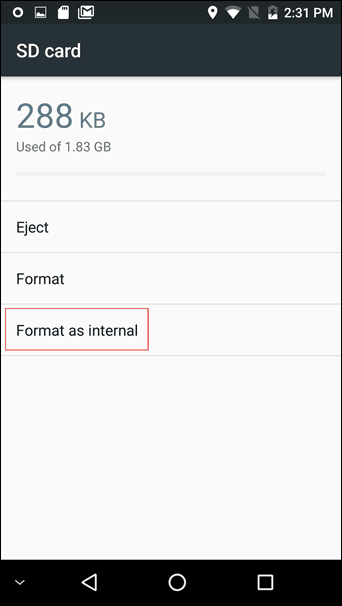 Increase Android Internal Storage 5