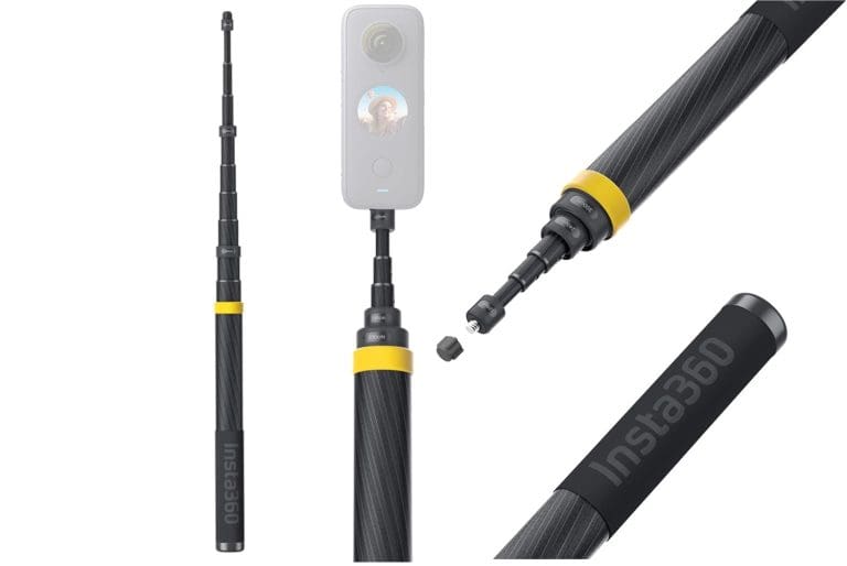 ULANZI VL02 2.7m Carbon Fiber Extended Invisible Selfie Stick - View #2
