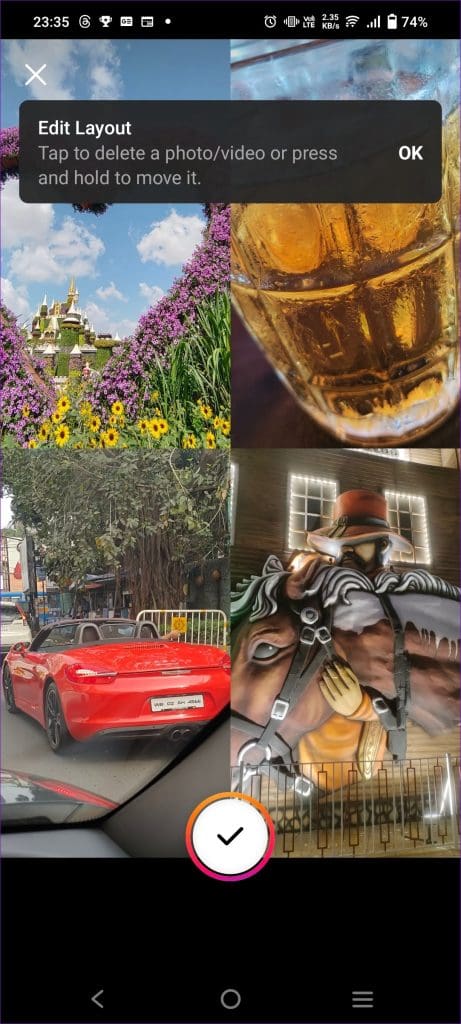 Instagram Final Layout View Stories