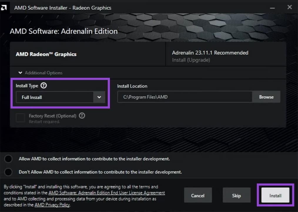 Installing AMD Graphics Driver From Scratch Step by Step 6