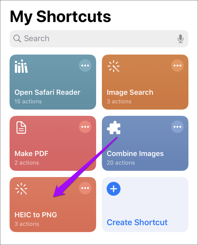 Iphone Convert HEIC to PNG 8