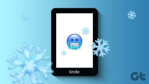 Kindle Screen Frozen