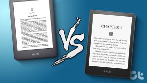 Kindle vs. Kindle Paperwhite