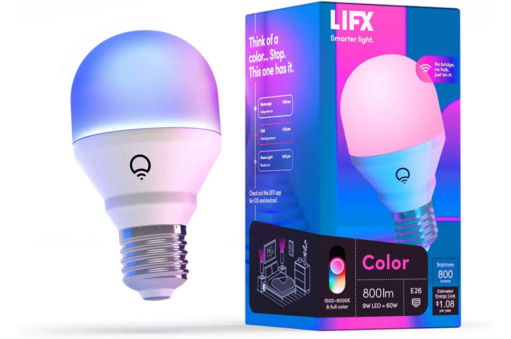 Intelligent lightbulb LIFX Color A19