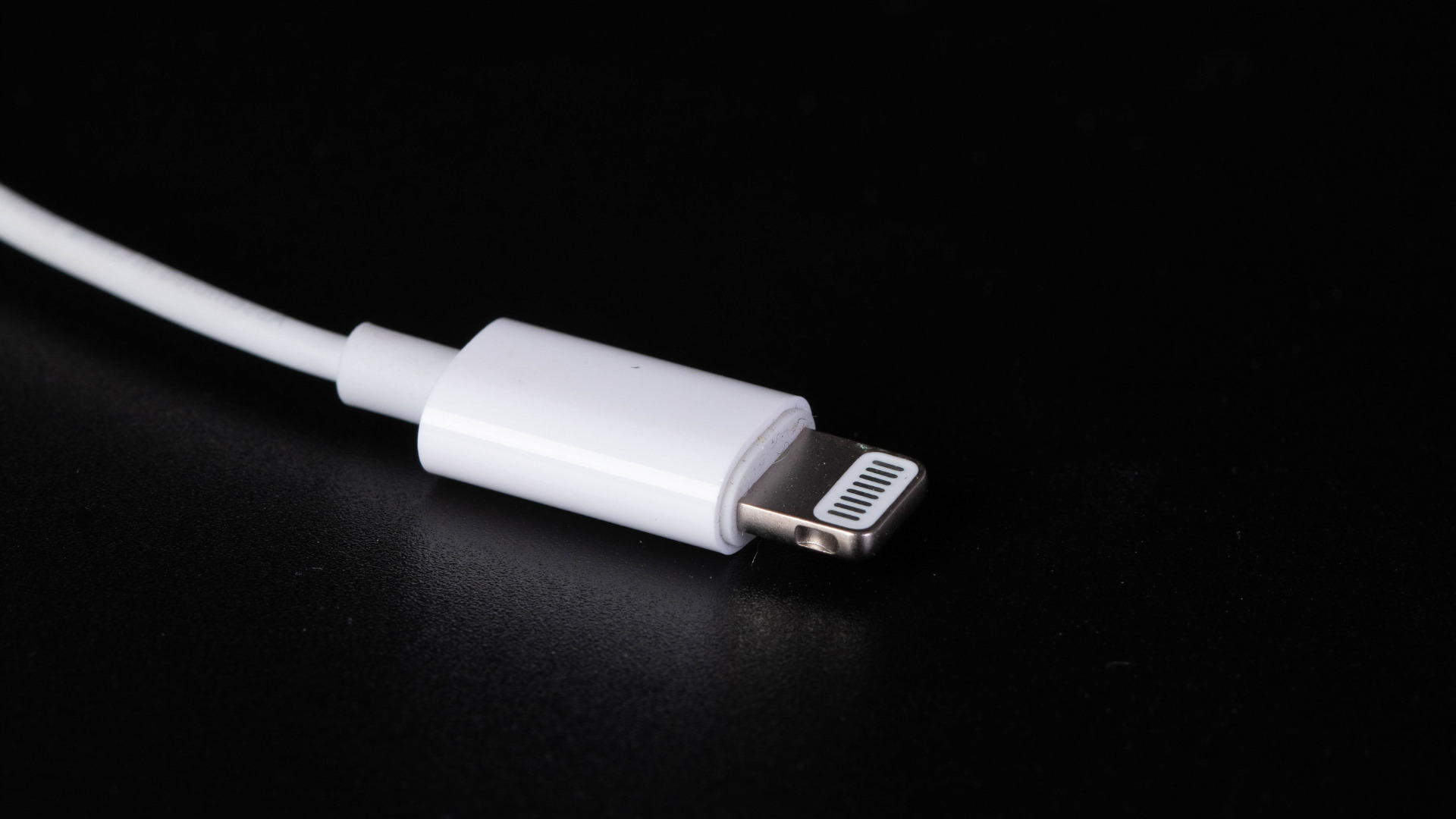 A close up of Lightning Cable