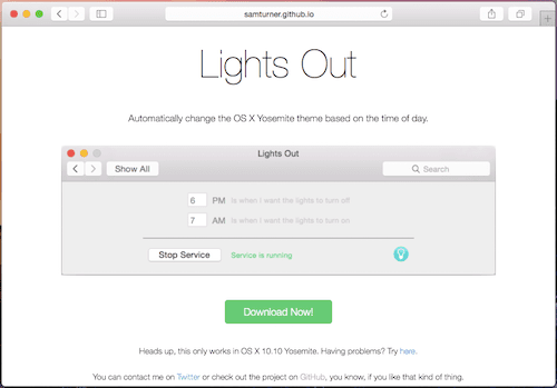 Lights Out App