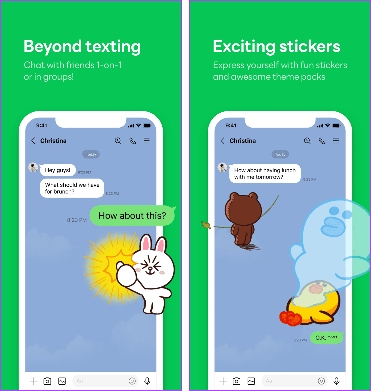 Line Family Friendly Messaging App Without Phone Number
