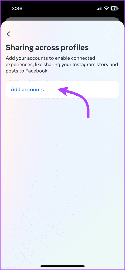 Tap Add Account