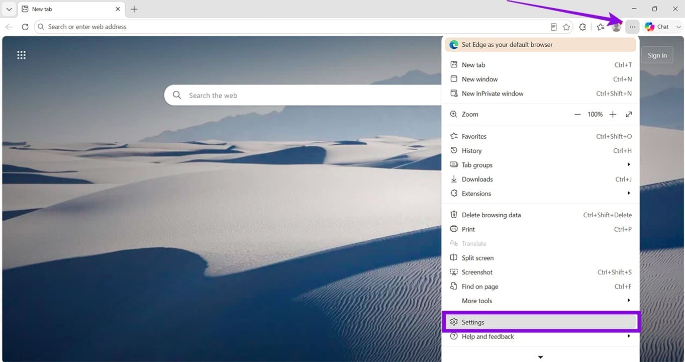Location is turned off in system settings in Edge Version 149 1