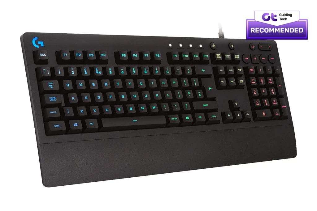 Logitech G213 Prodigy Best budget gaming keyboard