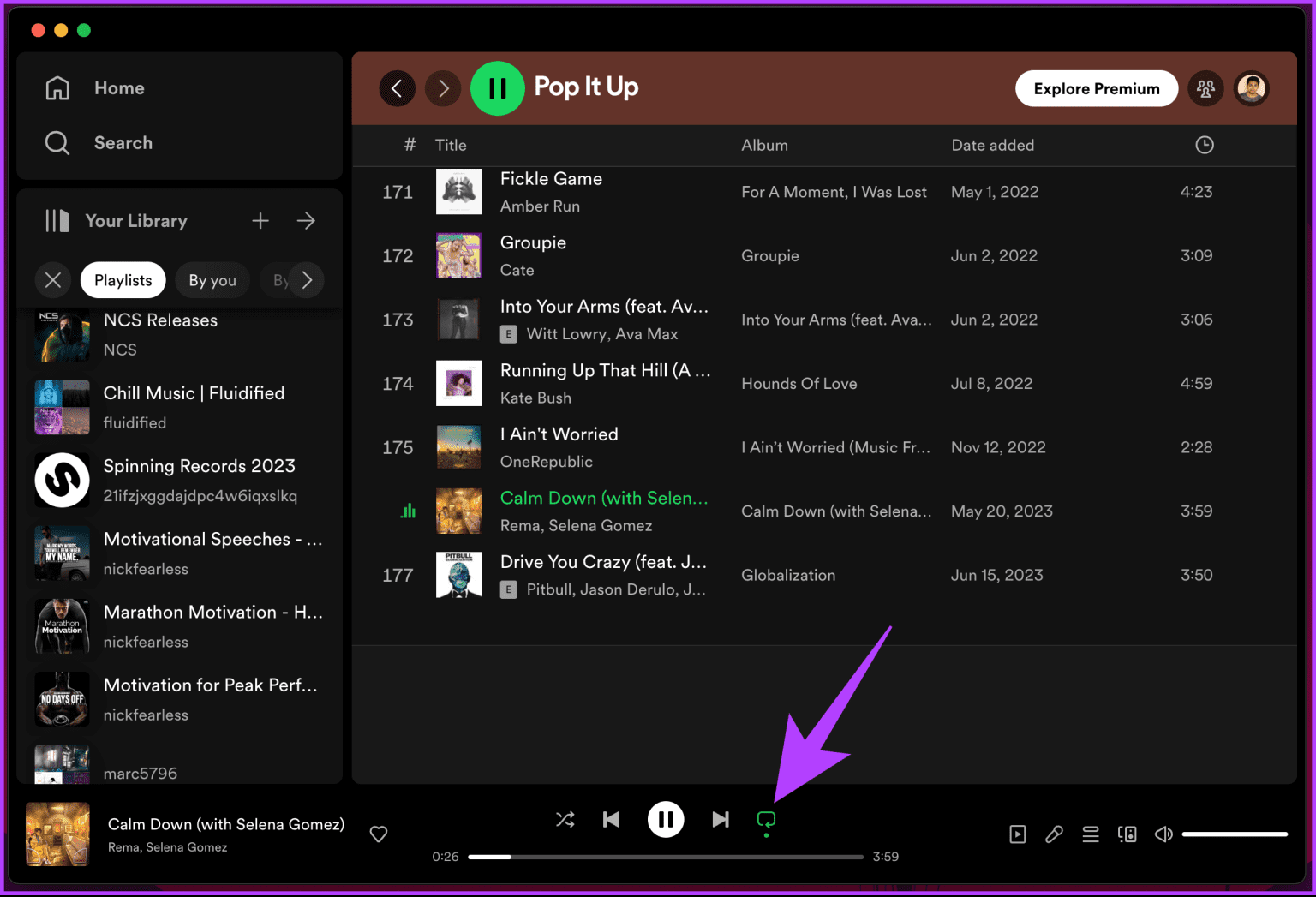 How to Loop a Song on Spotify without Manual Intervention - Guiding Tech
