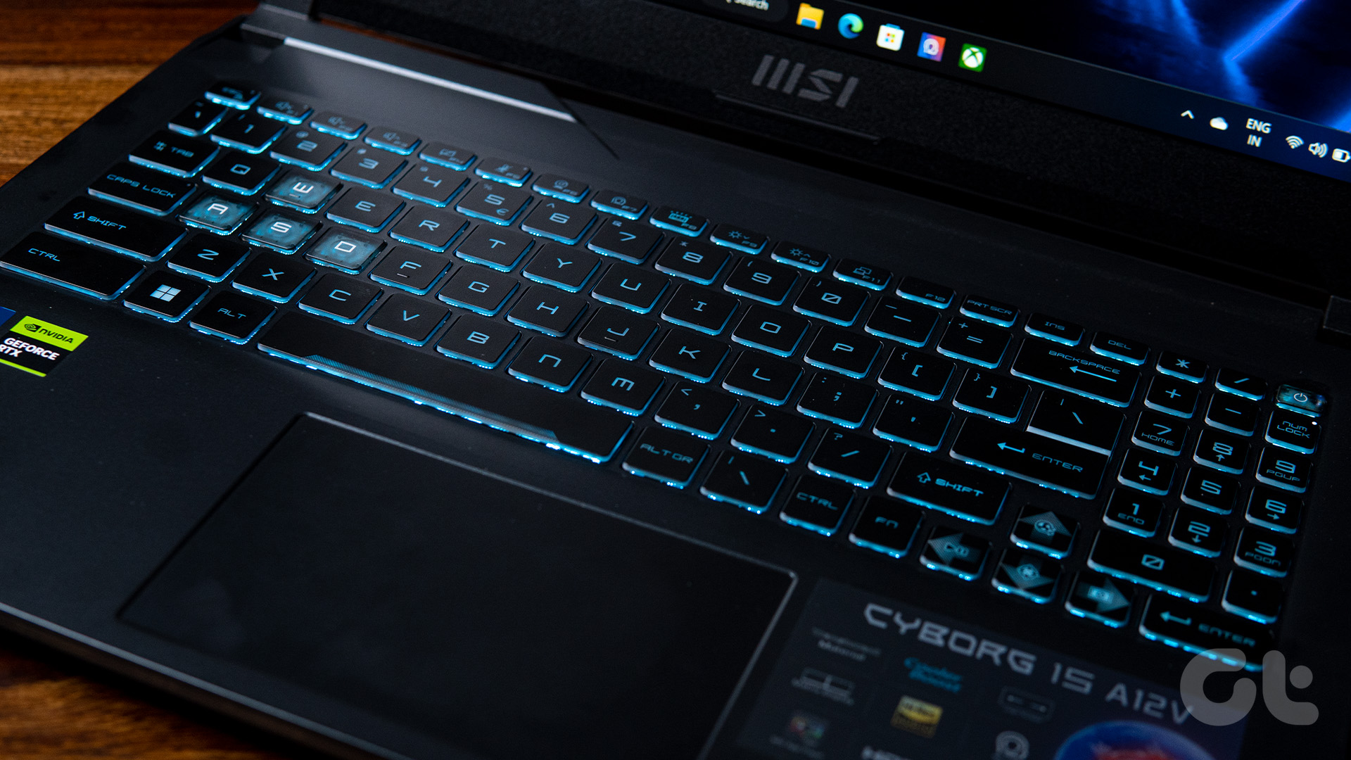 MSI Cyborg 15 Review Full Keyboard