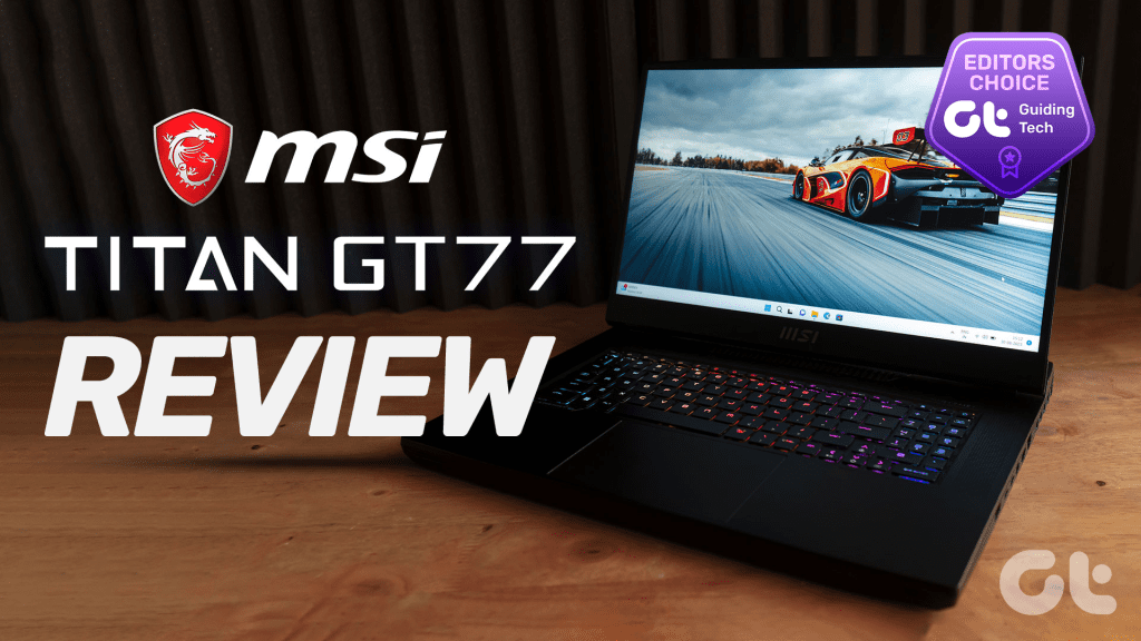 MSI Titan GT77 HX Review Featured Image