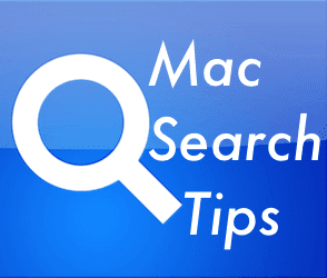 Mac Search Tips