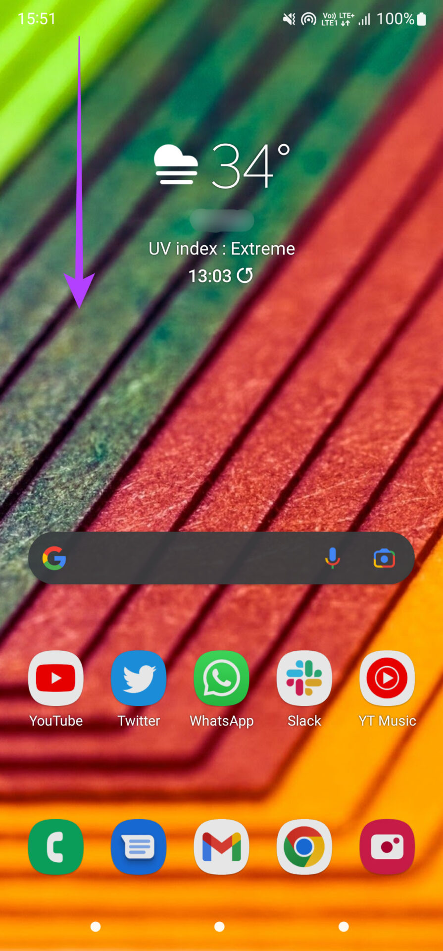 notification center on Android