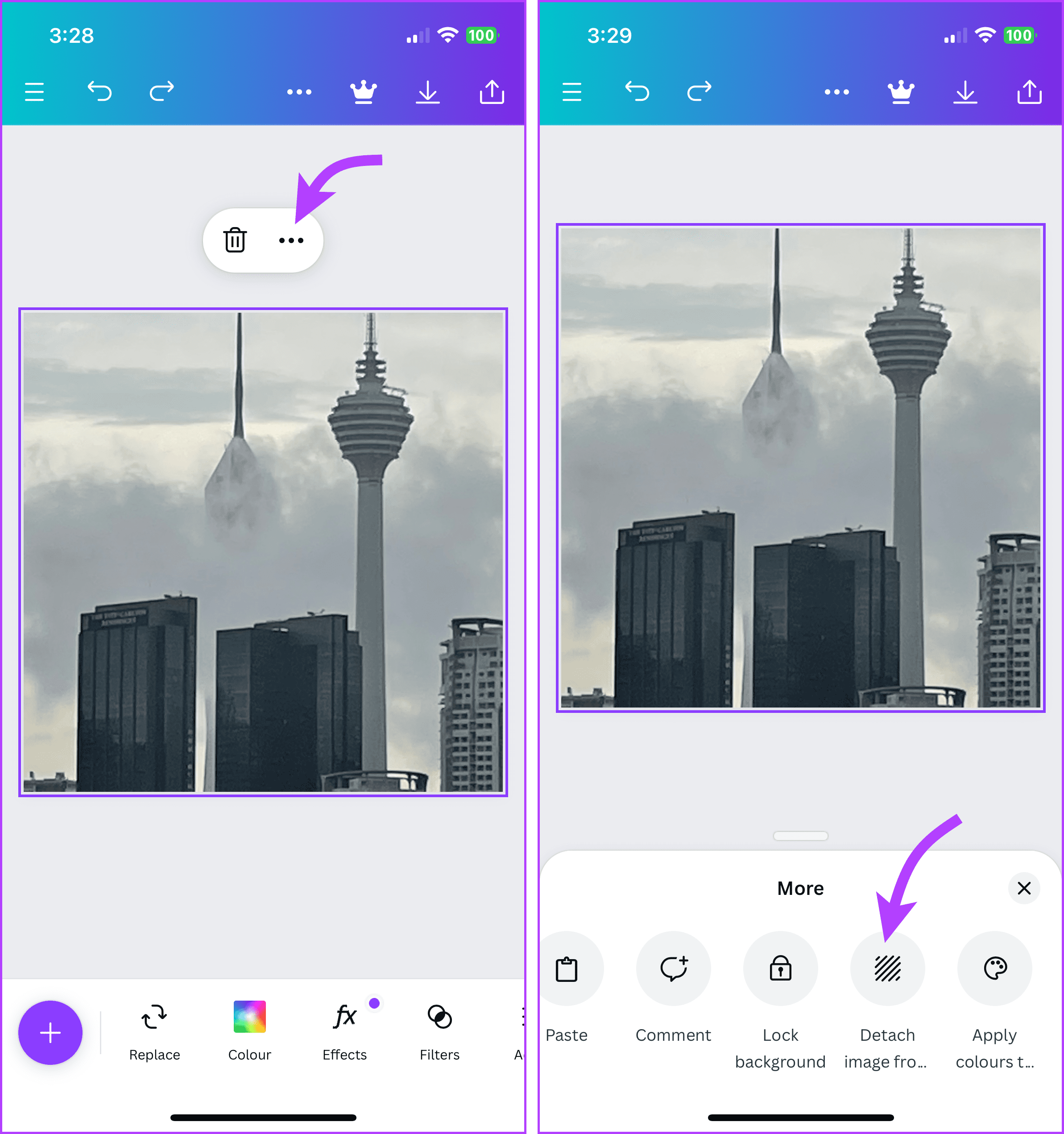 Make Multiple Pictures Fit On Instagram Without Cropping 3