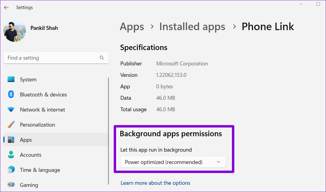 Top 6 Ways to Fix Background Apps Permissions Option Missing on Windows 11  - Guiding Tech