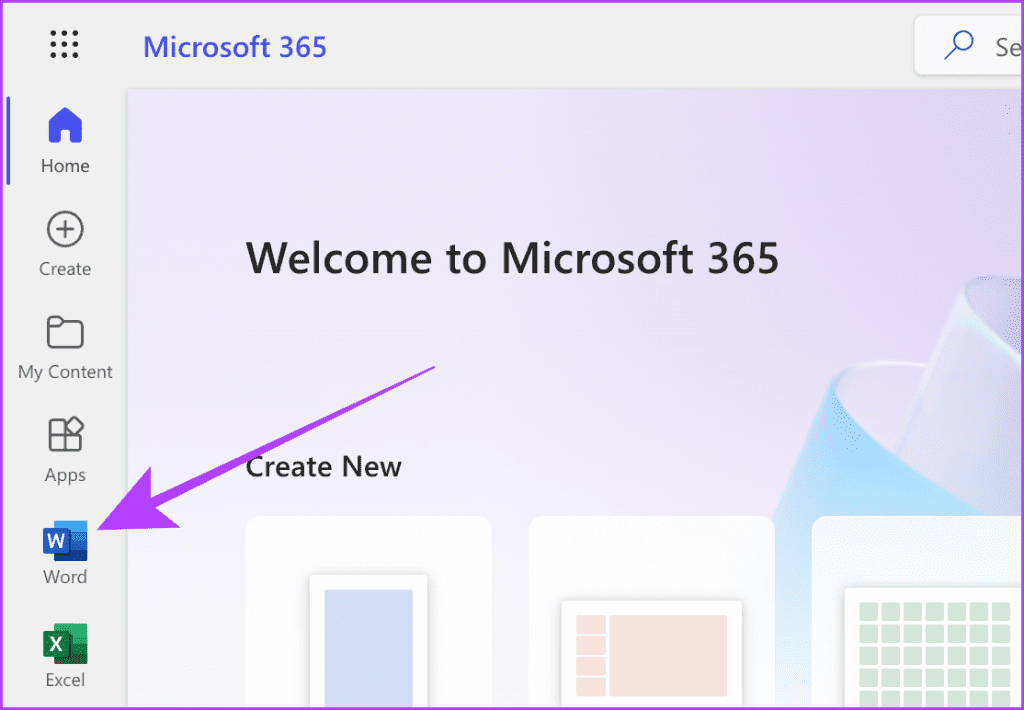 Microsoft 365 on Web