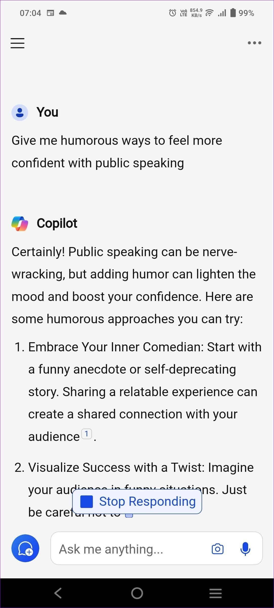 Microsoft Copilot Launcher Interaction