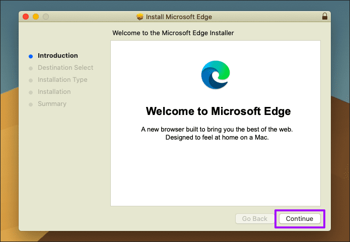 Microsoft Edge Chromium Mac Set Up Guide 3