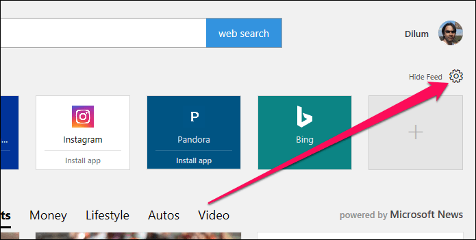 Microsoft Edge Remove Top Sites 4