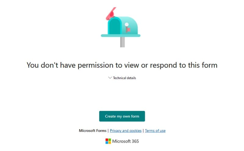 Microsoft Forms Not Accepting Responses – How to Fix 1 - 1