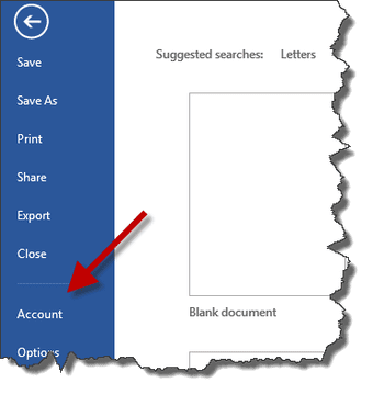 Microsoft Office Account