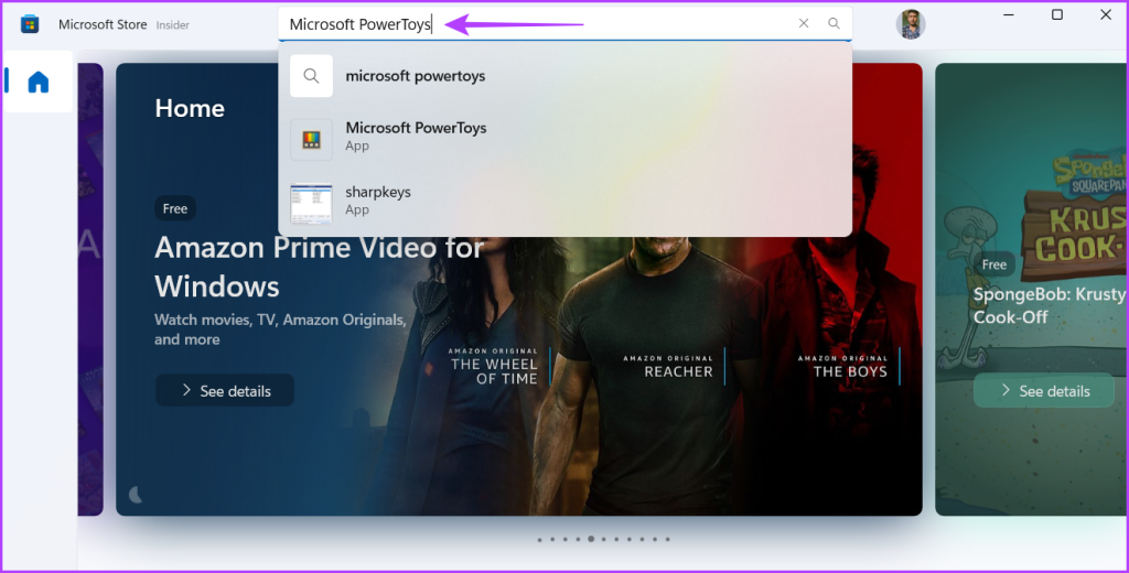 Microsoft PowerToys in Microsoft Store 