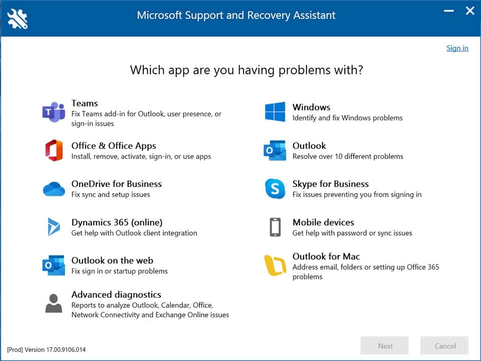 Microsoft Support and Recovery Assistant SaRA Removed From Windows 11 1