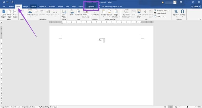 Microsoft Word Equations Dont Convert to Professional Mode 1