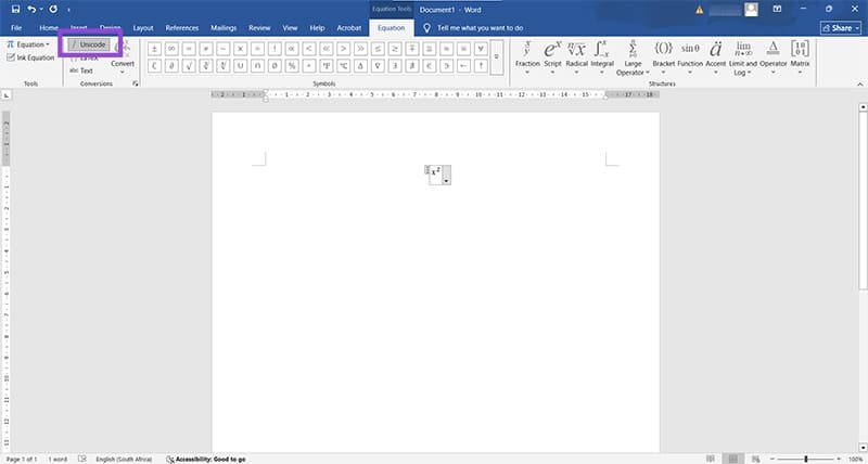 Microsoft Word Equations Dont Convert to Professional Mode 2
